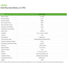 Load image into Gallery viewer, Floor-standing Battery 51.2V 280Ah(Model: SIAS-F-51280)
